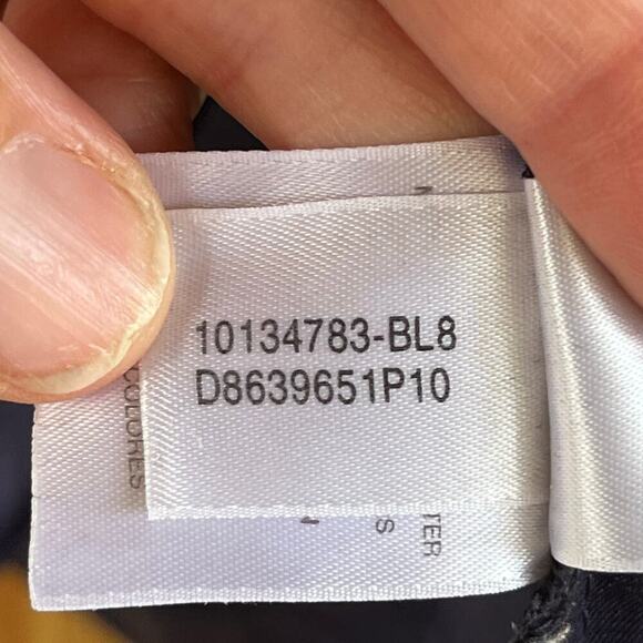 Dior Women's Navy/Purple 100% Silk Ruffled Mini Dress Size L - Picture 13 of 14